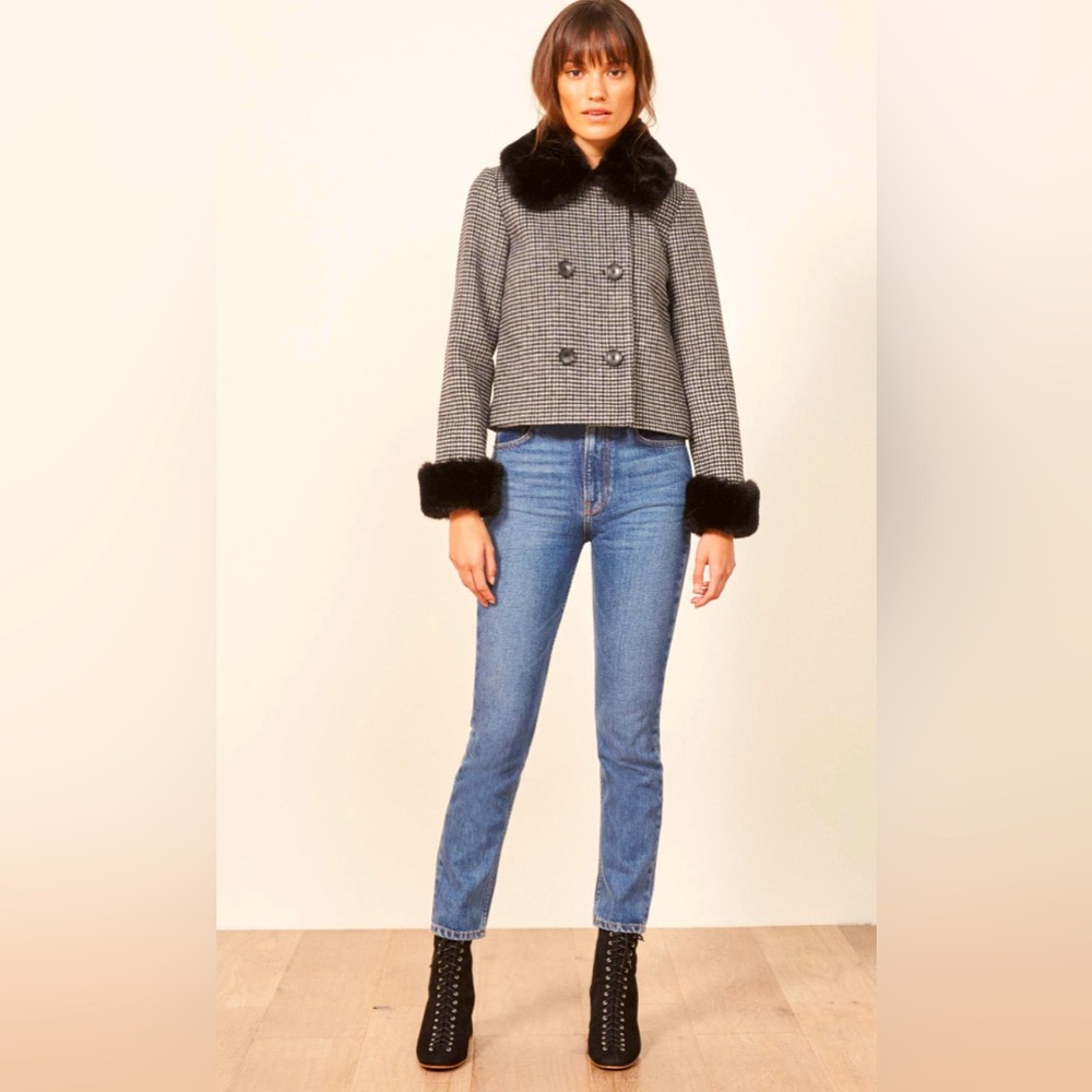 NWOT Reformation Templeton Coat